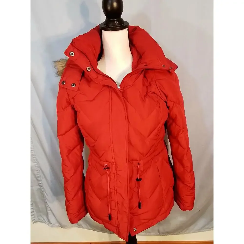 Kenneth Cole Reaction  red winter coat.